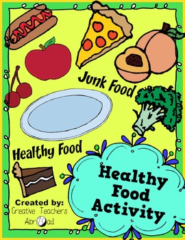 Preview of Health and Food Activity- Sorting and Organizing Practice