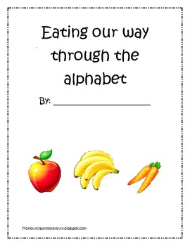 Preview of Healthy Food Alphabet Book