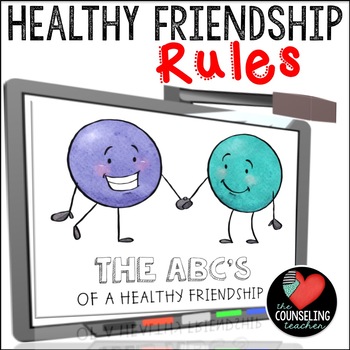 Preview of Healthy Friendships Presentation