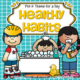 Healthy Habits Centers and Activities for Preschool and Pre-K