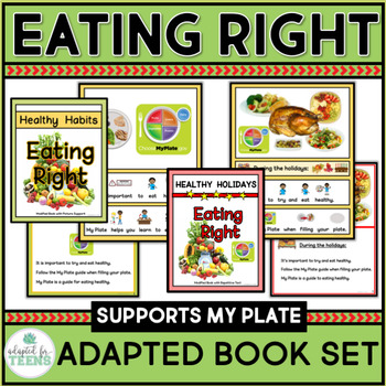Preview of Healthy Habits Eating Right Book Set