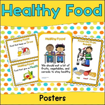 Healthy Habits -Food & Nutrition Posters, Sorting Activities, Clip ...