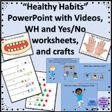 Healthy Habits Adapted EBook with videos and Activities fo