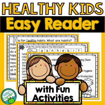Preview of Healthy Habits - Reading and Activities for Personal Hygiene and Healthy Living