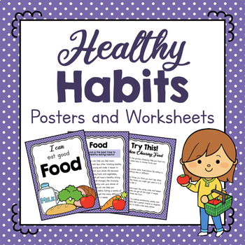 Preview of Healthy Habits Unit | Healthy Habits Tips | Nonfiction Articles & Worksheets