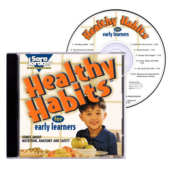 Preview of Healthy Habits Songs, (Nutrition, Anatomy, Hygiene) - Digital Download w/ Lyrics