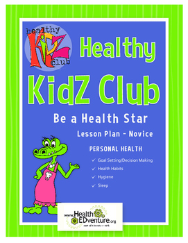 Preview of Health and Healthy Habits - Health Star Lesson Plan