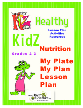 Preview of Health and Nutrition:  My Plate My Plan