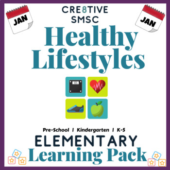 Preview of Healthy Lifestyles Elementary Pack