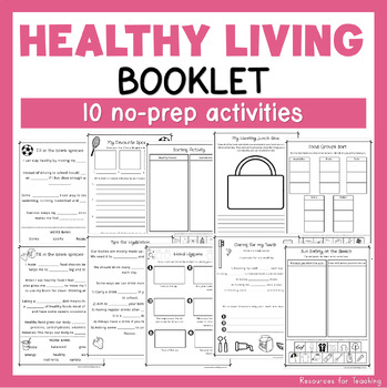 Preview of Healthy Living Activities