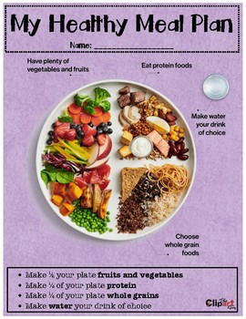 Preview of Healthy Living Meal Plan Summative Task Canadas New Food Guide