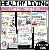 Healthy Living Poster Set - Classroom Decor