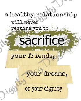 Preview of Healthy Relationship Poster - bundle of mult. formats