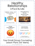 Healthy Relationships 4-pack Bundle - Small Group Counseli