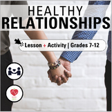 Healthy Relationships Activity Bundle | 5 Health Class Act