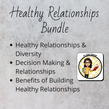 Preview of Healthy Relationships (Bundle)