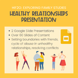 Healthy Relationships Presentation - Resolving Conflict Pr