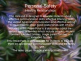 Healthy Relationships and Open Communication PowerPoint
