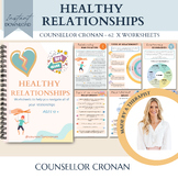 Healthy Relationships workbook, boundaries, anxiety, abuse