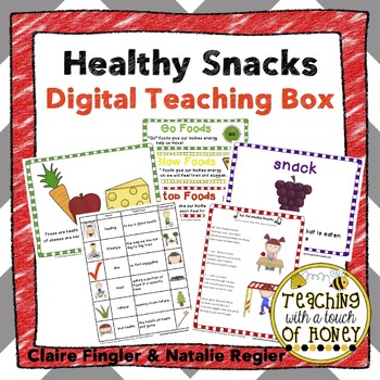 Preview of Healthy Eating Activities - Eating Healthy Snacks