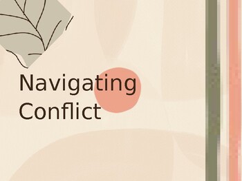 Preview of Healthy Team Conflict "Navigating Conflict" Back To School | Team Building