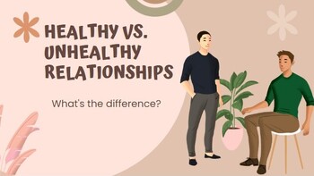 Healthy Vs. Unhealthy Relationships Bundle by Special Education 4U