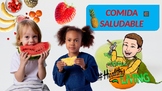 Healthy food,Numbers 1-10, Colors in Spanish (audios included)