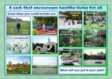 Healthy living - Design a park (complete lesson)