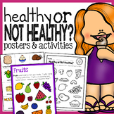 Healthy Foods Posters, Worksheets, and Activities
