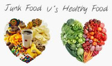 Healthy vs. unhealthy foods sort