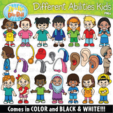 Hearing Impaired Kids Clipart Set {Zip-A-Dee-Doo-Dah Designs}