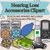 Hearing Loss Accessories Clipart for Deaf/Hard of Hearing 