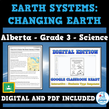 Preview of Alberta - Science - Grade 3 - Earth Systems - NEW 2023 Curriculum