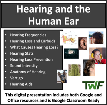 Preview of Hearing and the Human Ear - Google Slides & PowerPoint
