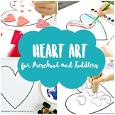 Heart Art for Preschool and Toddlers