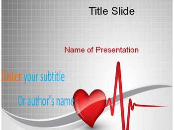 Preview of Heart Beat PowerPoint Template