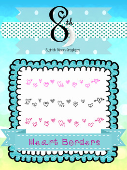 Preview of Heart Border Clip Art