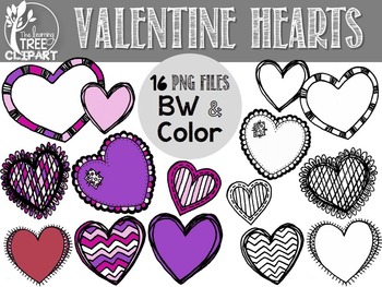 Preview of Heart Clipart {Freebie}