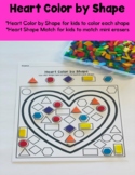 Heart Color by Shape