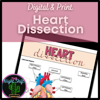 Preview of Heart Dissection Lab | Digital or Print