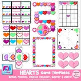 Heart Game Templates - Commercial & Personal Use