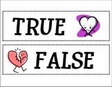 Heart Health True or False Cards