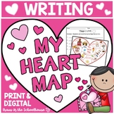 Heart Map Getting to Know You Activity | Easel Activity Di