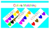 Heart Matching  Activity ,colors busy work, Speech therapy