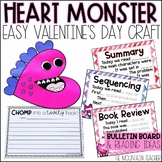 Valentines Day Craft and Reading Comprehension Bulletin Bo