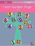 Heart Number Bingo