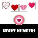 Heart Numbers (Valentines numbers and ten frames)