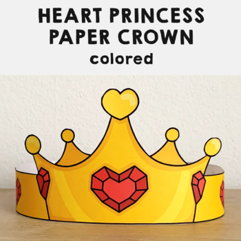 birthday crown template teaching resources teachers pay teachers