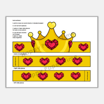 crown template printable