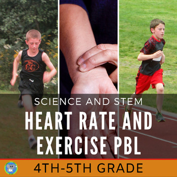 Preview of Valentine's Day Science and STEM | Heart and Exercise Activities | Grade 4 5